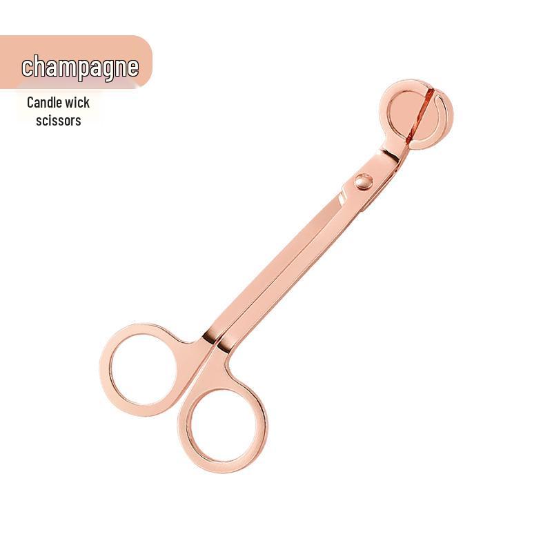 Набор инструментов для ароматерапевтических свечей из нержавеющей стали: Маленький тушитель и ножницы