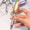 Multifunction Robotic Ballpoint Squid Appearance Foldable Writing Pen  Drawing Stationery