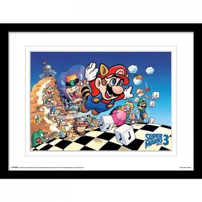 Печать персонажей Super Mario Bros