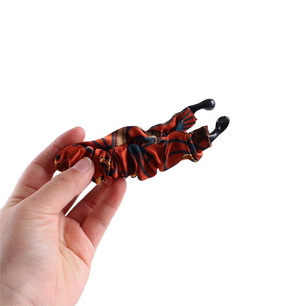 Fashion Design Party Women Hair Accessories Korean Style Hair Wear Fabric Banana Clip Vertical Clip
