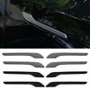 4pcs Car Door Handle Sticker For Tesla Model 3 Y 2017 - 2024 Door Wrap Cover Paste Model3 Model Y Accessories Carbon Fiber ABS
