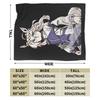 Мягкое одеяло Детское Декоративное Кепка Огури Ума Мусуме Постельное белье Пледы Фланелевое Покрывало для Дивана Кресла Эстетичное Покрытие для Дивана-кровати
