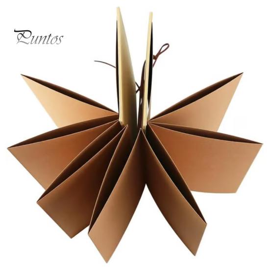 Аккордеонный фотоальбом растягивающаяся крафт-бумага альбом складной DIY сувенир книга альбом подарок на свадьбу день рождения выпускной