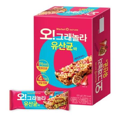 Oh Granola Berry Yogurt Lactobacillus Energy Bar 15P 525г