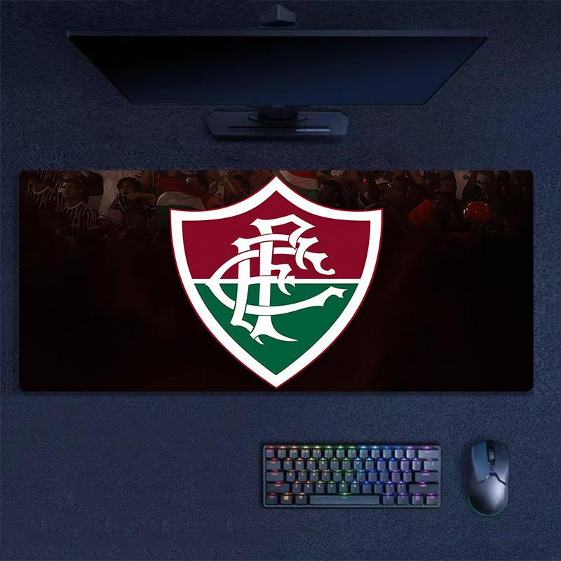 Fluminense FC Print Cushion Non-slip Laptop Tablet Big Mousepad XXL Mat Mini PC Playmat With Lock edge