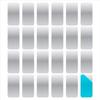 12/24PCS Silver Magnetic Mount Plates Rectangular Shape Metal Mounting Strips  Vent Mount Use