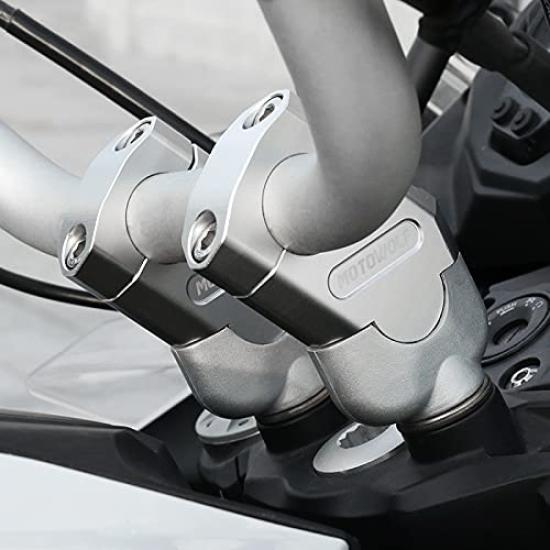 YUANYE Руль для мотоцикла 28 мм для XJR TDM Post, совместимый, MT-25, MT-03, 400, 900, FZ6R и т.д.