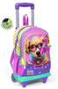 Школьный рюкзак Coral High Kids, желто-розовый, с милой собакой и тремя отделениями, 23952