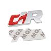 AABIO1 Car sticker Front Hood Grill SR 32 Emblem Auto Grille Badge for Volkswagen R Racing VW Sagitar Passat Golf Tiguan Touareg CC GR