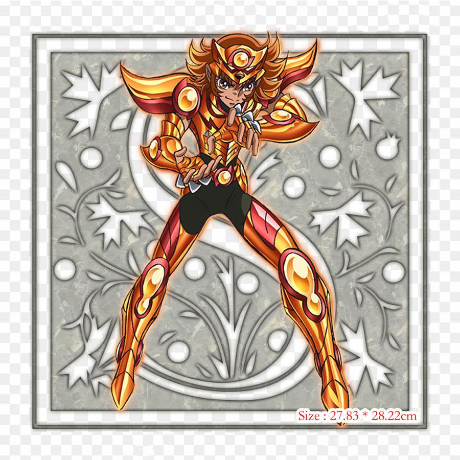Saint Seiya Light Pegasus Seiya Pegasus Koga Iron On Patches For Clothing Applique Stickers On Clothes Heat-Sensitive Custom Patch