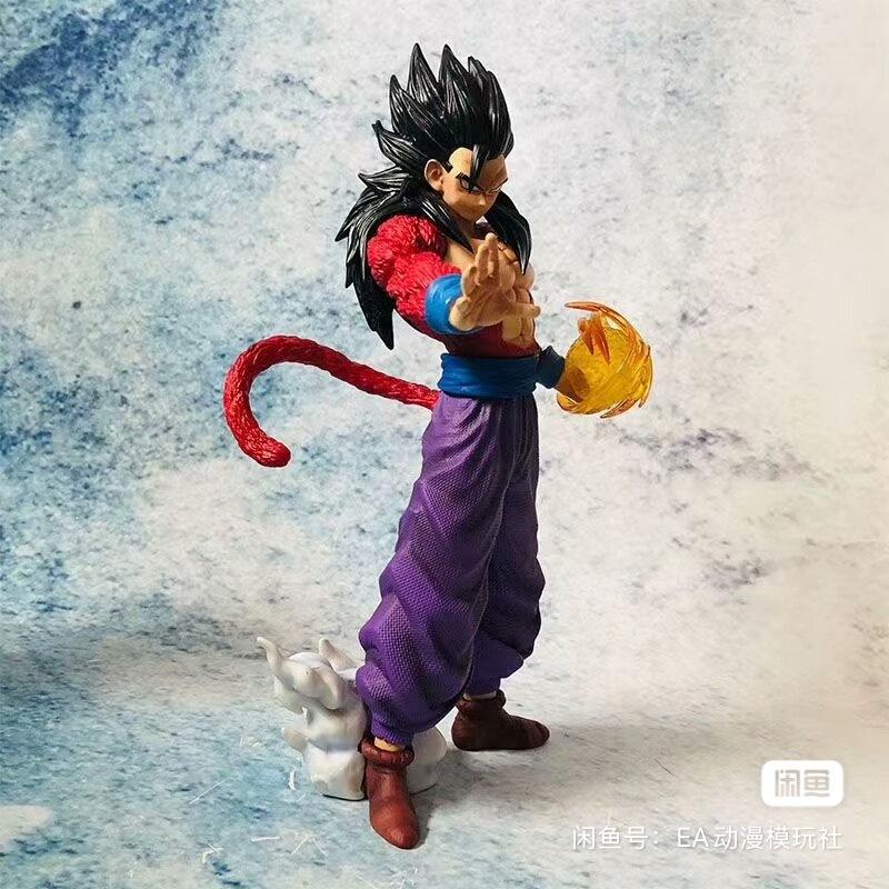 28 см Фигурка Сон Гохана Супер Сайян 4 из Dragon Ball Z Фигурки Super Saiyan 4 Dbz ПВХ Статуя Коллекционная Модель Игрушки Подарки на День Рождения