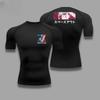 Men Compression TShirt for Fitness Running Sports QuickDry Zero Two Breathable Short Sleeves Stretchy Fabric for Summer Workouts