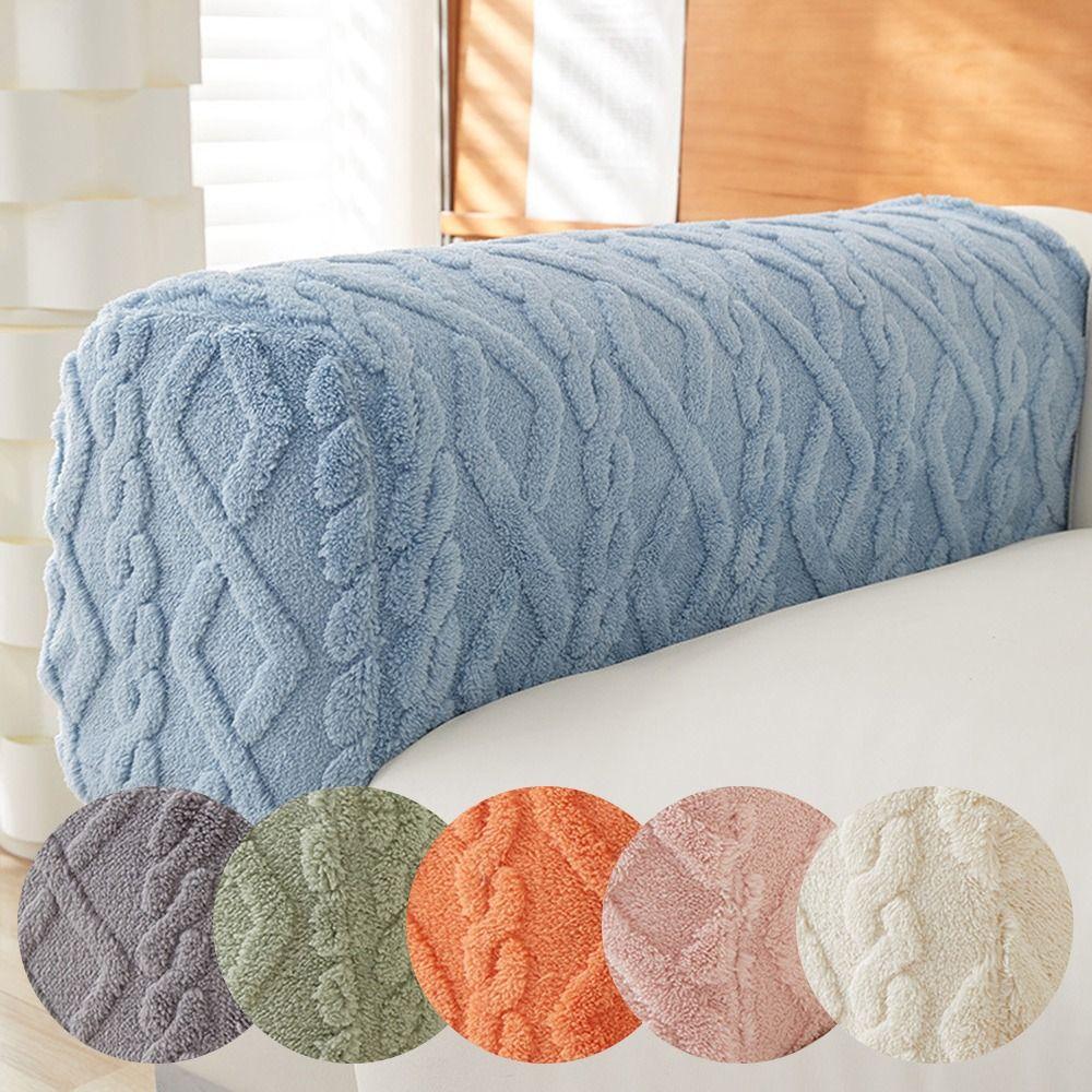 Anti Slip Sofa Armrest Cover Elastic Couch Arm Protector Sofa Cover for Home Furniture Decor