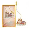 Chinese Lion Dance Enamel Bookmark - Cultural Gift for Students