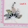 Natural Abalone Pendant Tree Leaf Charm Mother of Pearl Shell Pendants for Women Jewelry Making DIY Necklace Gift