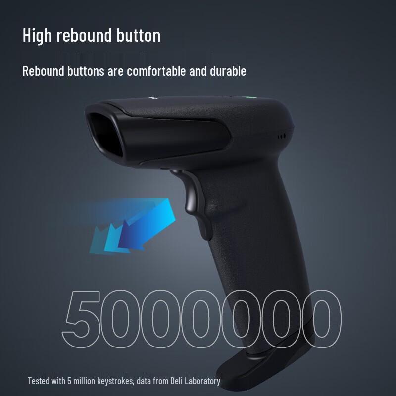 Deli AA101-D Wired 1D Barcode Scanner