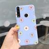 For Huawei Y6P Y7P Case 2020 New Fashion Butterfly Flower Painted Phone Cover For Huawei Y7P Funda Y 7P Y 6P HuaweiY6P Soft Capa