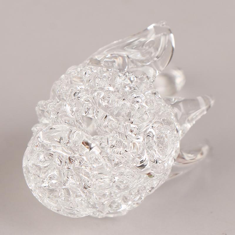 1 шт. хрустальная фигурка лебедя, стеклянное украшение в виде животных, хрустальные фигурки лебедя, украшение для домашнего стола, миниатюрный креативный подарок