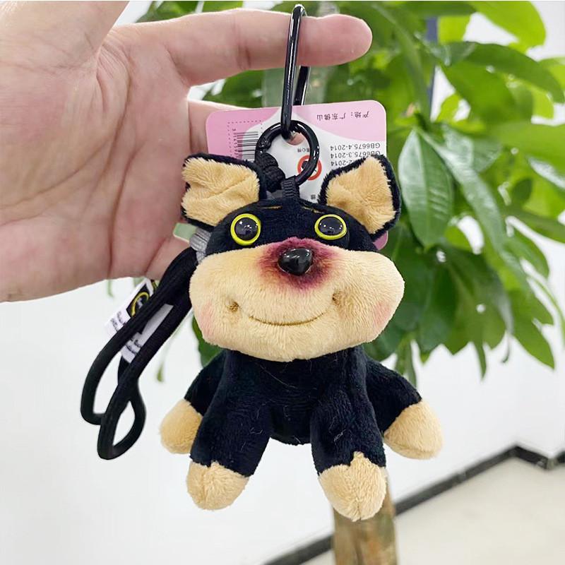 Bee Plush Cute Bag Charm Keychain Soft And Fluffy Adorable Gift For Girls Kids And
