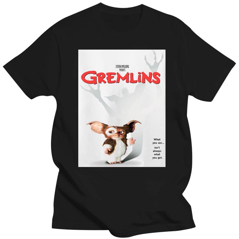 New Summer Men T-shirts Gremlins 100% Cotton Gizmo Kawaii T-shirt Men T Shirt New TEE TSHIRT Oversize Tops Men Women Clothing