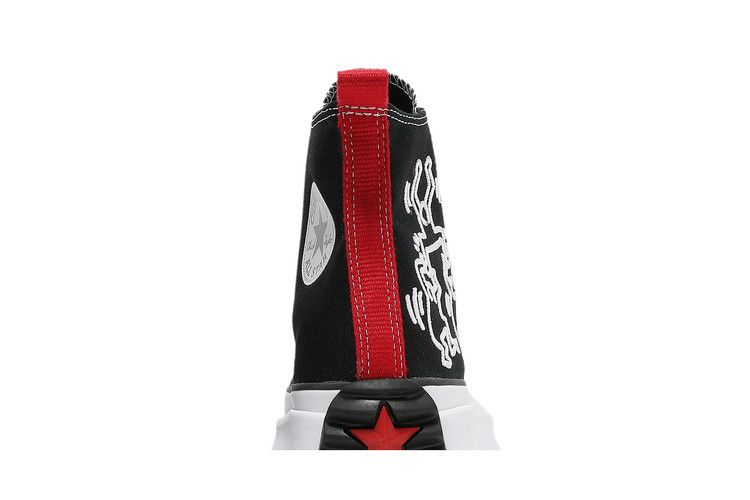 Мужские кроссовки Converse Run Star Hike Hi Keith Haring Черный Черный/Белый/Красный