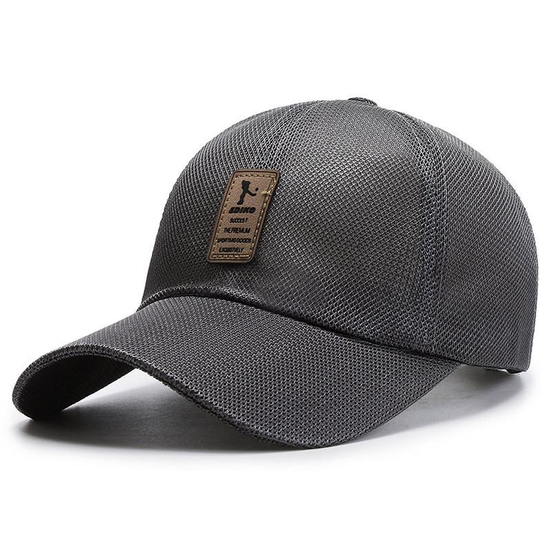 Trendy Black Baseball Cap With Asymmetrical Style For Outdoor Sports Enthusiasts