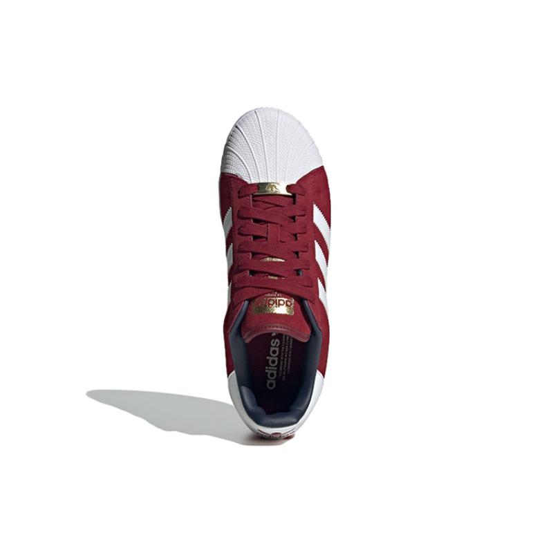 Adidas Кроссовки Superstar Xlg Collegiate бордовый белый IE9872
