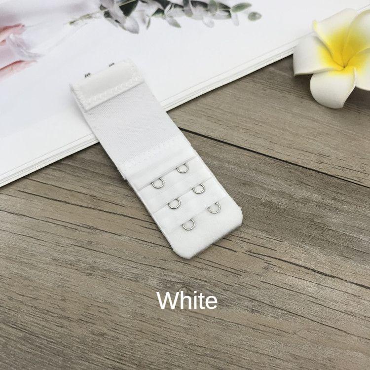 Эластичная эластичная маленькая двубортная пряжка-удлинитель нижнего белья Удлинитель бюстгальтера с крючком и застежкой на глаза Трехрядная пряжка с 2 пряжками Удлинительная пряжка