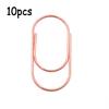 10pcs Durable Large Wide Paper Clips 50mm Kawaii Photo Paper Clip Large Size Paper Clips  Student