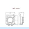 SXR-EV Nozzle Holster Dock With Automatic Lock And Reinforcing Ribs Wall-Mount For NACS & Tesla Connectors