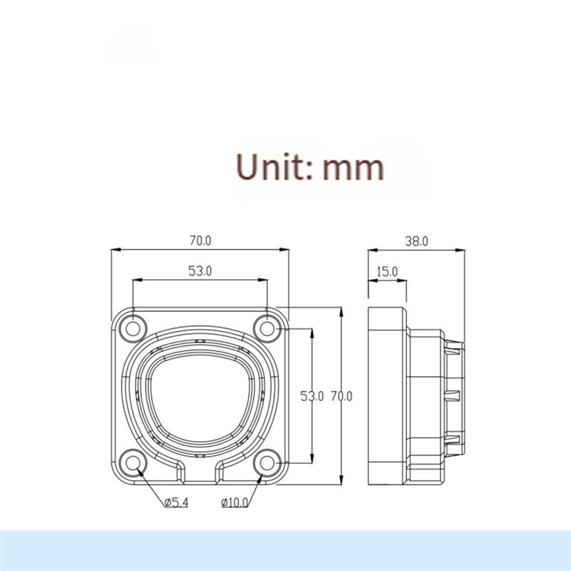 SXR-EV Nozzle Holster Dock With Automatic Lock And Reinforcing Ribs Wall-Mount For NACS & Tesla Connectors