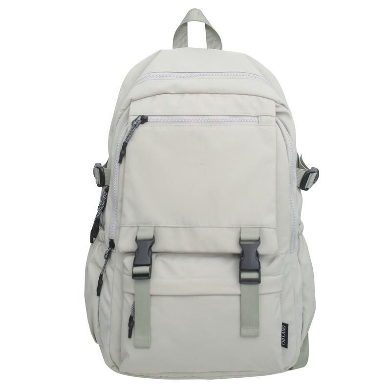 Мужской однотонный рюкзак для женщин, большой емкости, дорожный рюкзак, школьный рюкзак для школьников