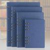 Imitation Leather PU A4/B5/A6/A5 Hard Cover Loose-Leaf Notebook for Office and Business