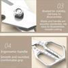 Stainless Steel Poultry Shears Ultra Sharp Chicken Bone Scissors Boning Scissors  For Camping