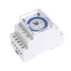 Sul181D Industrial Time Control Switch 110-230V Time Relay 24-Hour Time Control Switch Track Installation Mechanical Timer