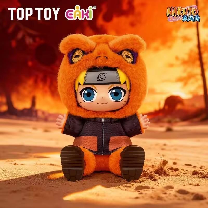 Красивый В наличии настоящий TOPTOY EAKI Наруто сидит вечеринка Конохагакуре Сан'ин Джирайя Орочимару Цунаде Красивая слепая коробка плюшевая ju