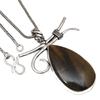 Pendant Newlite Jasper Gemstone Handmade Gift For Her Silver Jewelry 2"