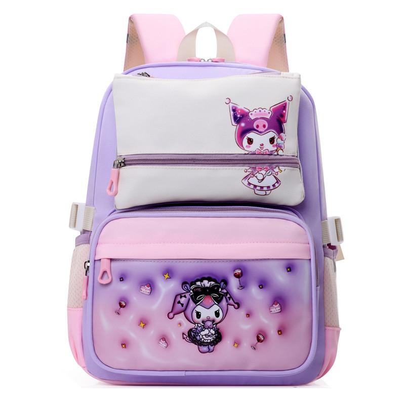 Lightweight Cute And Elementary School Backpack For Boys And Girls With Cartoon Characters