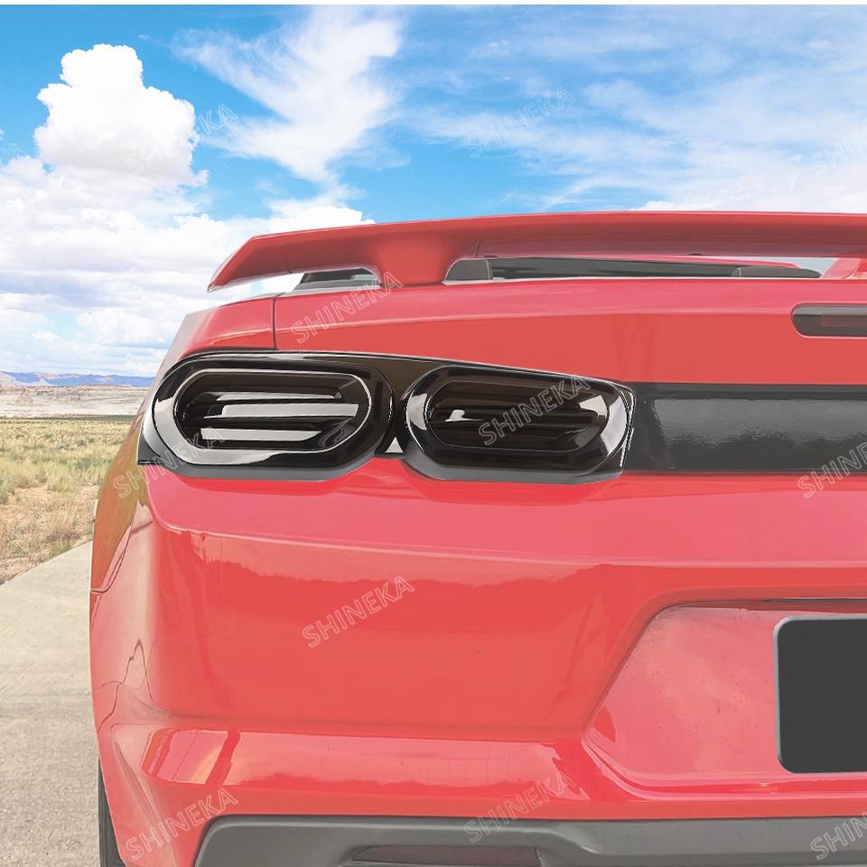 Car Rear Tail Light Lamp Decoration Cover for Chevrolet Camaro 2016-2018 Exterior Taillight Cover Accessories for Camaro 2019 Up