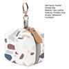Waterproof Pacifier Case Baby Pacifier Storage Bag Holds 2 Pacifiers Portable Pacifier Pouch with Clip for Stroller Backpack Belt