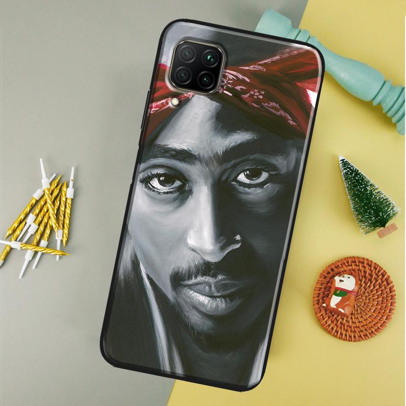Rapper 2pac Singer Tupac For Huawei P60 Pro P30 P40 Lite Nova 10 9 SE 7i 8i 11i 12i 12s Y90 Y60 Y70 Y72 Y61 Y91 Case