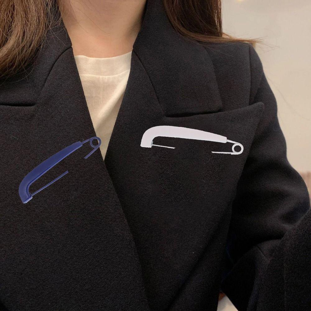 Korean Style Fluorescent Pin Silk Scarf Buckle Sweater Pants Pin Sweet Corsage Brooch Hoodie
