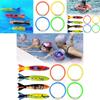 Плавающие кольца Торпеды Набор игрушек для игр в воде для детских занятий в бассейне