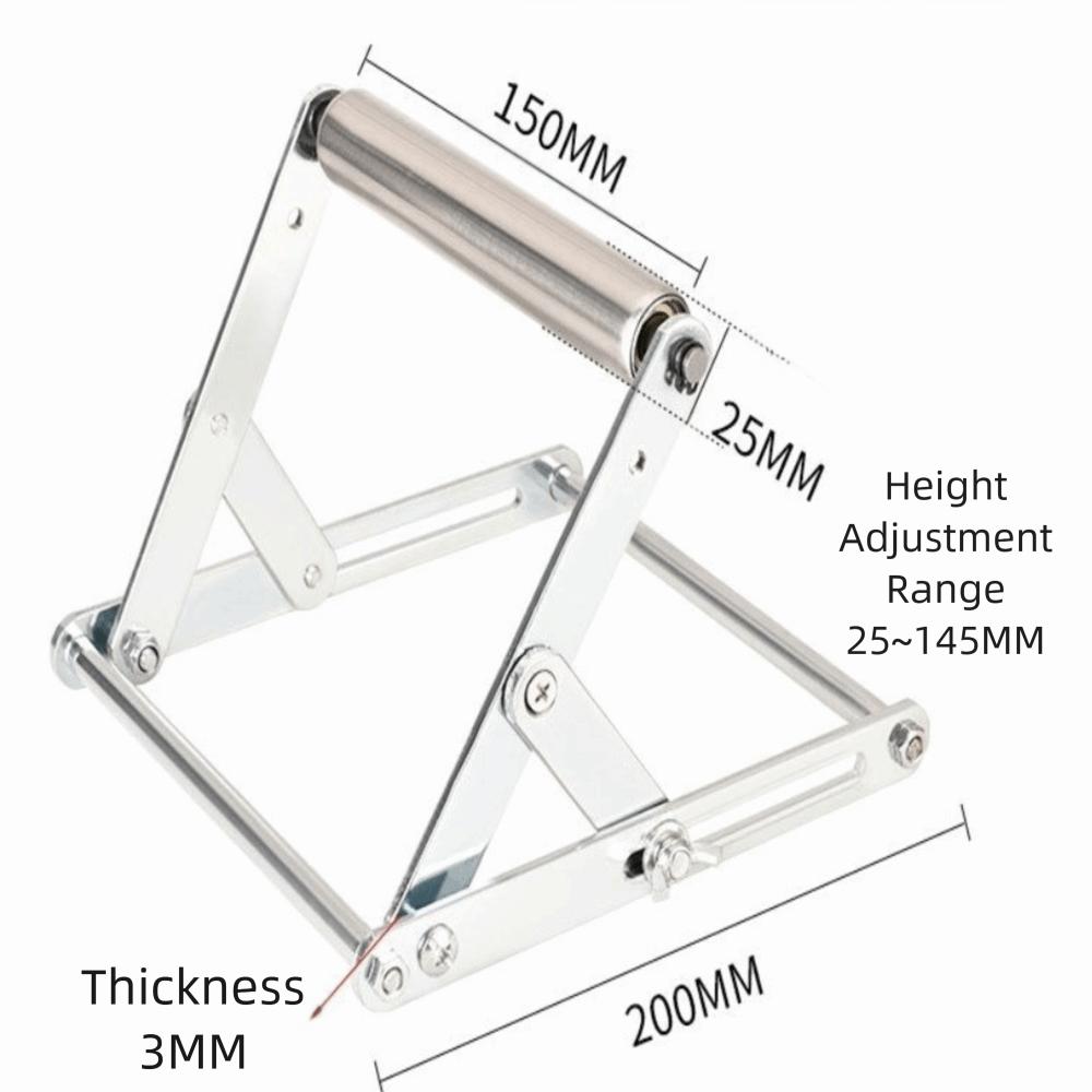 Adjustable 25-145mm Foldable Material Support Bracket Auxiliary Tools