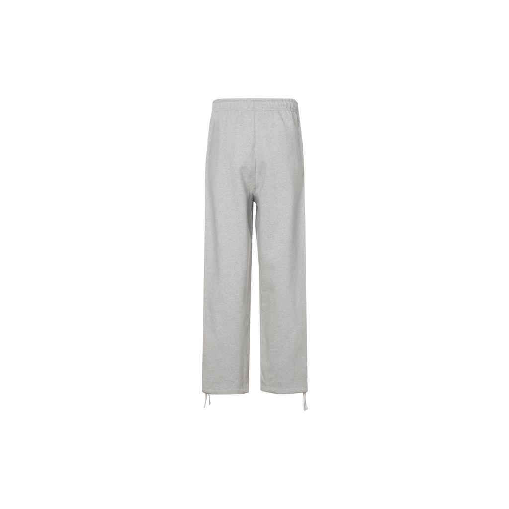 Nike Спортивные штаны Swoosh с открытым низом для мужчин, флис, серые FN3343-063