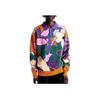 Puma X Perks And Mini PAM Floral Pattern Knit Polo Shirt Long Sleeve Men tops Orange 536004-66