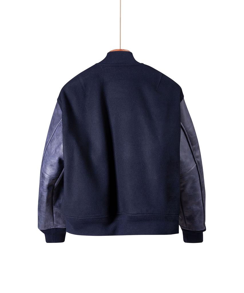 Dgre Euston Varsity Jacket Purple