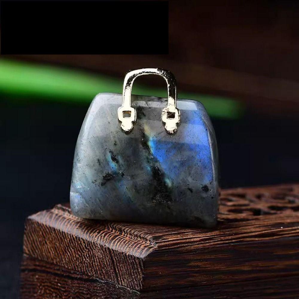 Simple Natural Crystal Stone  Pendant Creative DIY  Necklace Pendant  Street/travel/ Dating