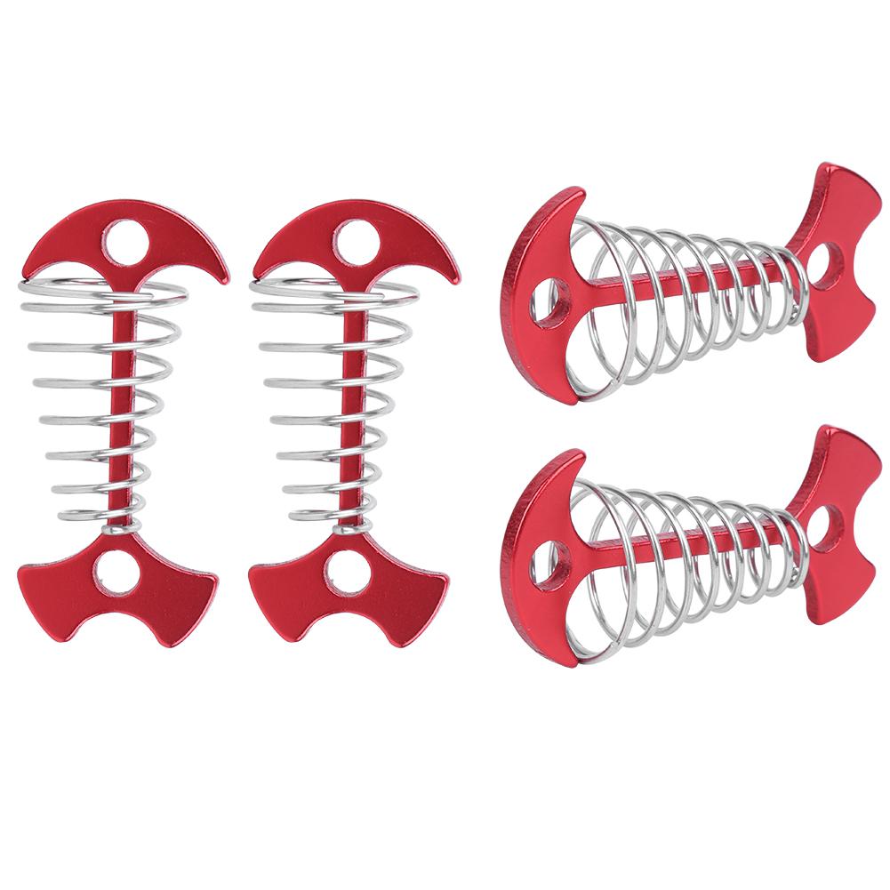 4 шт. Грунтовый анкер Наружный Многофункциональный Аксессуар для палатки Кемпинг Пеший туризм Пряжка для веревки
