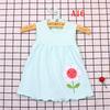 Newborn Baby Cotton Dress Regular Sleeveless A-Line Girl Dresses 0-24 Months